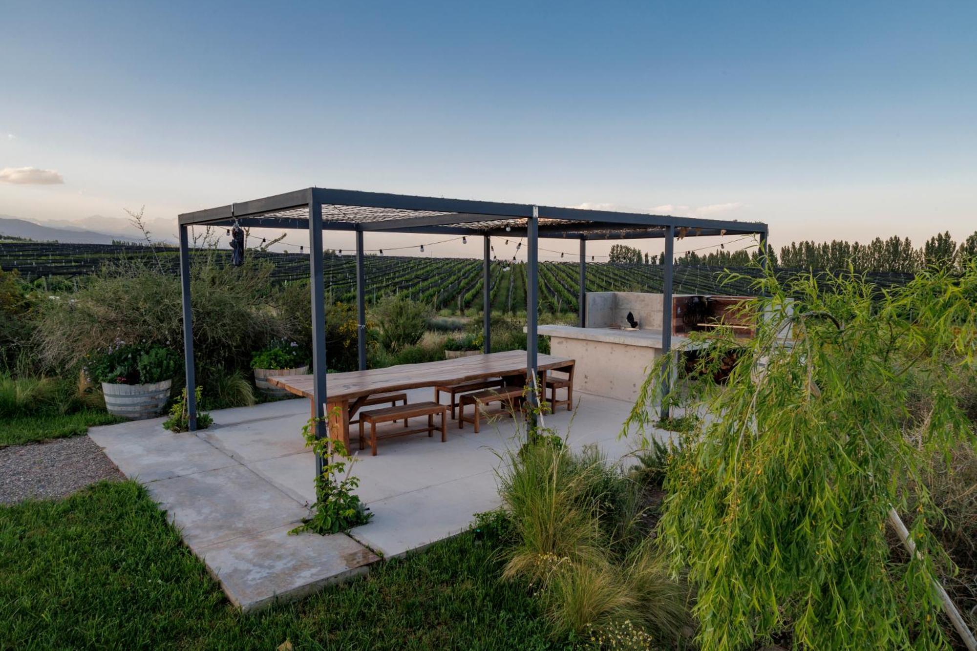 Casa De Uco Vineyards And Wine Resort Los Árboles Exterior foto
