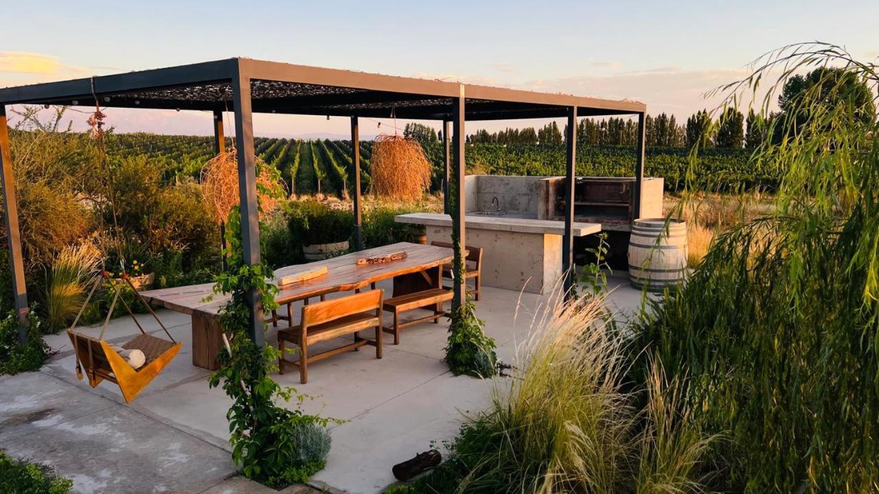 Casa De Uco Vineyards And Wine Resort Los Árboles Exterior foto